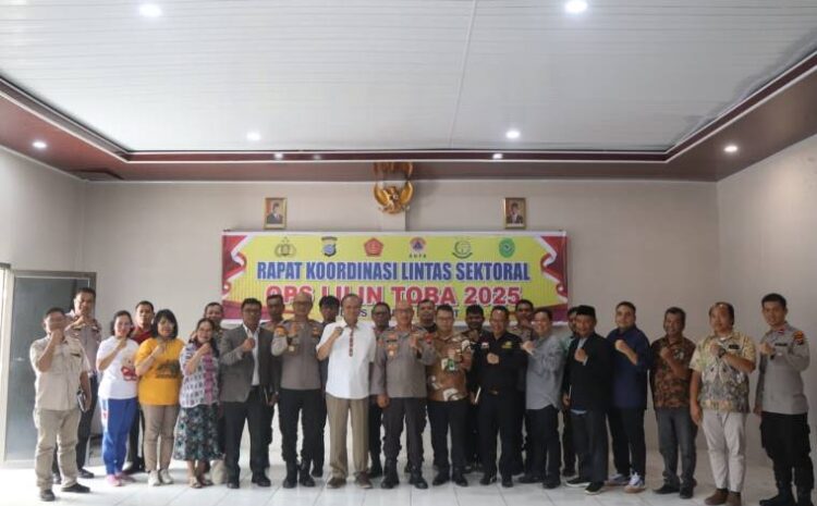  Polres Pakpak Bharat Bersama Forkopimda Laksanakan Rakor Lintas Sektoral Jelang Nataru 2026