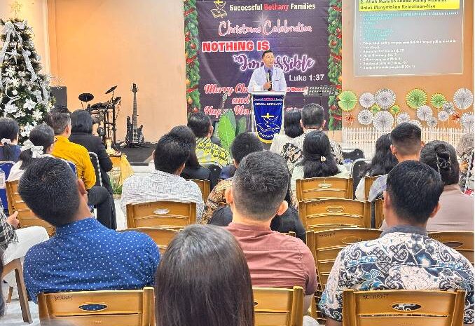  Nothing Is Impossible: Perayaan Natal GBI Bungku Ajak Percaya pada Kuasa Tak Terbatas Allah dan Dorong Persatuan Umat di Morowali