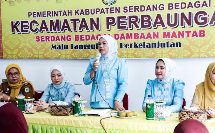  TP PKK Sergai Bersinergi Dengan Dinas Sosial Salurkan Bantuan Permakanan