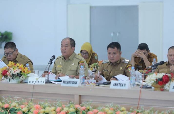  Rakorpem Desember 2025, Bupati Asahan Tekankan Penyelesaian Tugas, Kualitas Kegiatan dan Kesiapsiagaan Nataru
