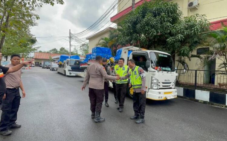  Ringankan Luka Pasca Bencana, Polda Sumut Salurkan Bantuan Mabes Polri Ke Aceh Tamiang