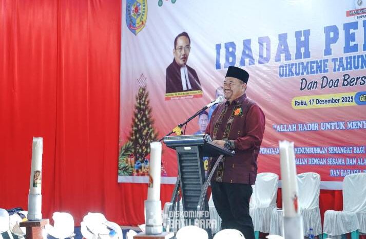  Natal Oikumene 2025, Bupati Batubara Tekankan Pentingnya Doa Untuk Keselamatan Bangsa