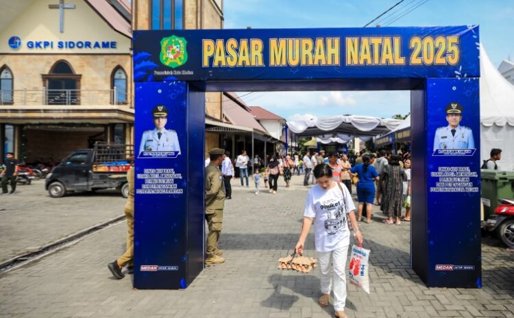  Pemko Medan Subsidi Pasar Murah Sebesar 671 Juta