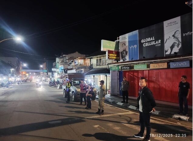 Polres Sibolga Gelar Patroli Gabungan Cegah Aksi Kejahatan Jalanan