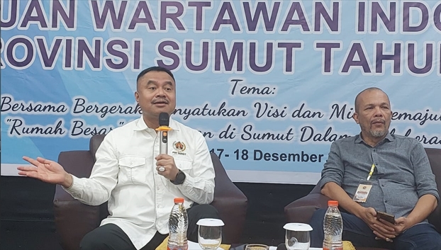  Rakerda PWI Sumut 2025 Berakhir, Farianda Putra Sinik Tetap Posisikan Dirinya Selaku ‘Parhobas’ Tingkatkan Profesional Wartawan