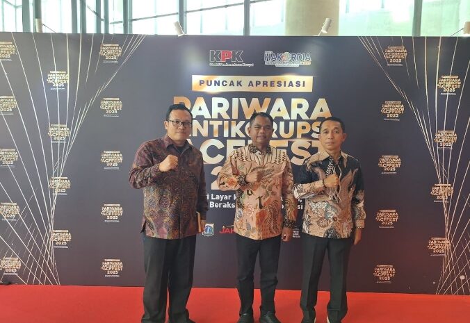 Kedua Kalinya, Sergai Kembali Raih Penghargaan Pariwara Anti Korupsi KPK RI 2025