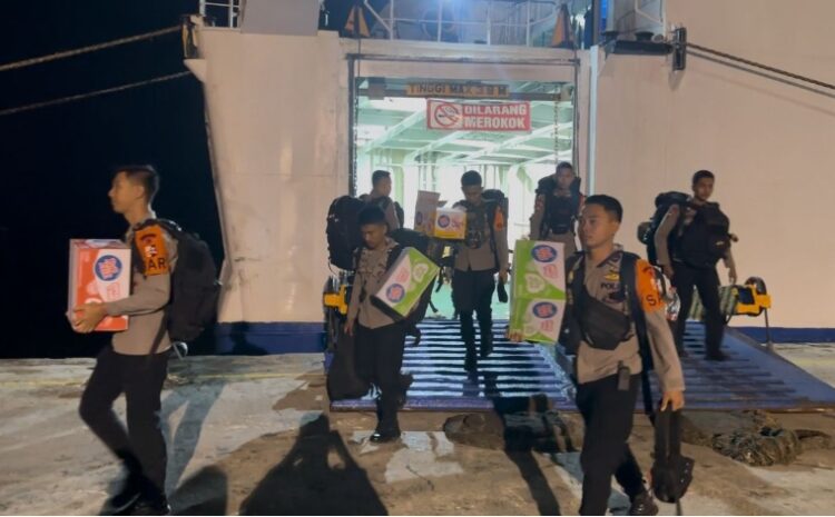  Kapal PT Pelni Pembawa Pasukan dan Logistik Polri Tiba di Pelabuhan Belawan, Perkuat Penanganan Bencana di Sumut