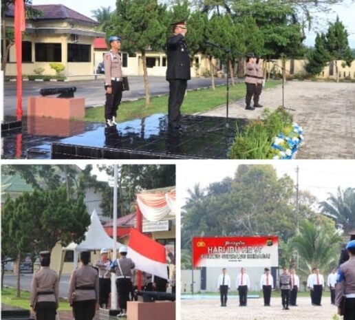  Wakapolres Sergai Pimpin Upacara Peringatan Hari Ibu Ke-79