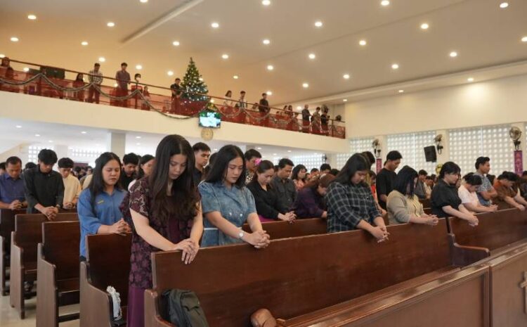  Natal POUK IMIP Kabarkan Pesan Kasih dan Harapan