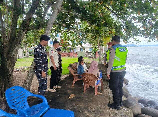  Personel Pos Pam Pelabuhan Lama Sibolga Imbau Pengunjung Objek Wisata, Jaga Barang Bawaannya