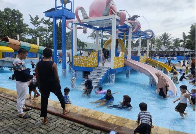  Polsek Indrapura Siap Amankan Wisata Dogi Park Water Boom