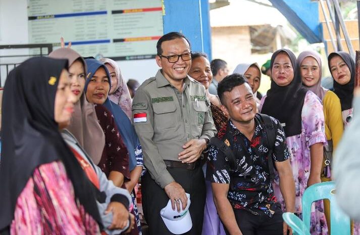  Bantuan Logistik Kementerian Pertanian Tiba di Batubara, 300 Orang Warga Desa Benteng Dapat Manfaat