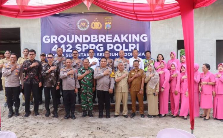  Kapolres Batubara Ikuti Groundbreaking 436 SPPG Polri, Wujudkan Pelayanan Kesehatan Terbaik