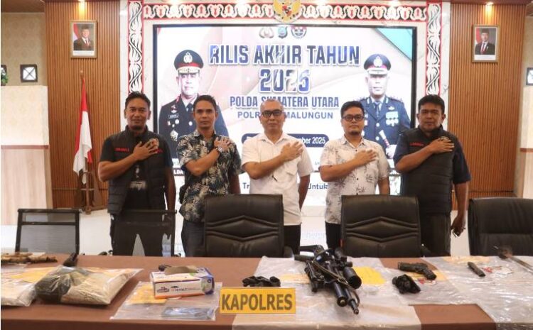 Jatanras Polres Simalungun Tetapkan ASN Tersangka Penembakan 4 Warga dan Amankan Senpi Ilegal
