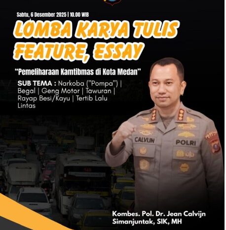  Kapolrestabes Medan Cup 2025: Media Diajak Berperan Aktif Jaga Stabilitas Kamtibmas Lewat Karya Tulis