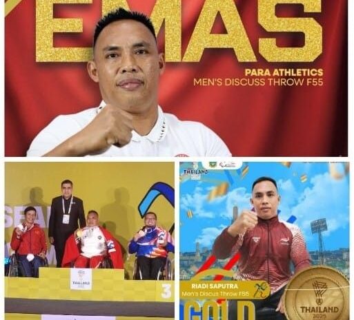  Atlet NPCI Sergai Sumbang Emas dan Perak di APG 2025 Thailand