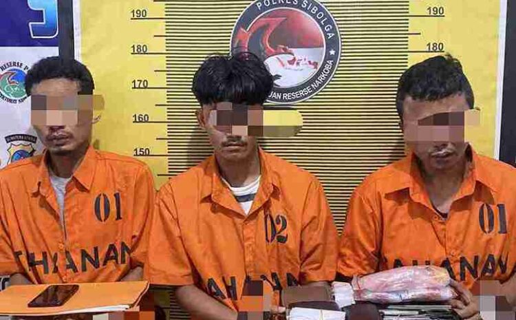  Satres Narkoba Polres Sibolga Ungkap Kasus Sabu, Empat Tersangka Diamankan di Dua Lokasi