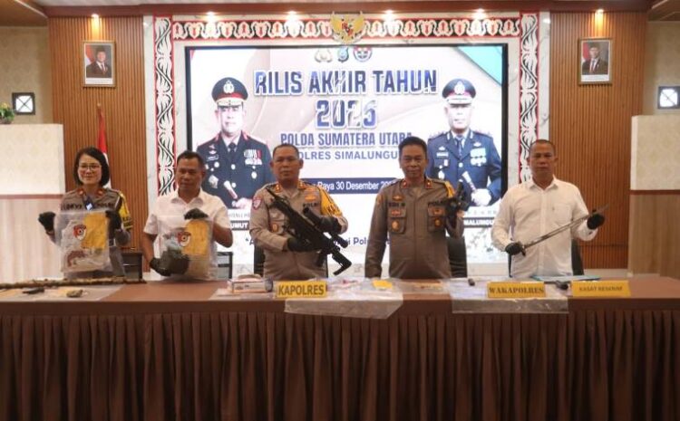  Sepanjang Tahun 2025, Kinerja Sat Narkoba Polres Simalungun Dalam Pengungkapan Kasus Meningkat Signifikan