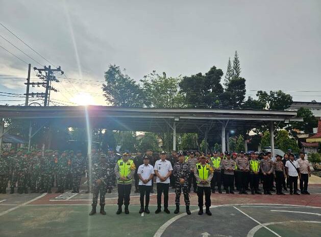  Patroli Gabungan Skala Besar TNI–Polri dan Forkopimda Amankan Ibadah Malam Tahun Baru 2026 di Kota Sibolga