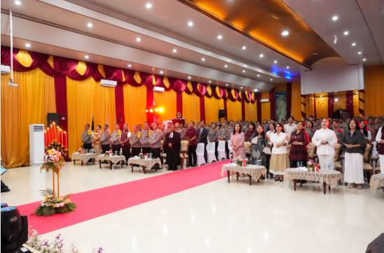  Polda Sumut Gelar Ibadah Malam Tahun Baru dan Doa Bersama Untuk Korban Bencana