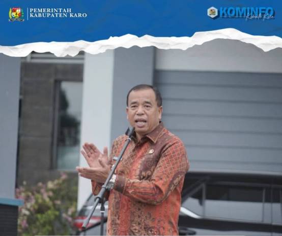  Semangat Baru 2026, Bupati Karo Pimpin Apel Gabungan