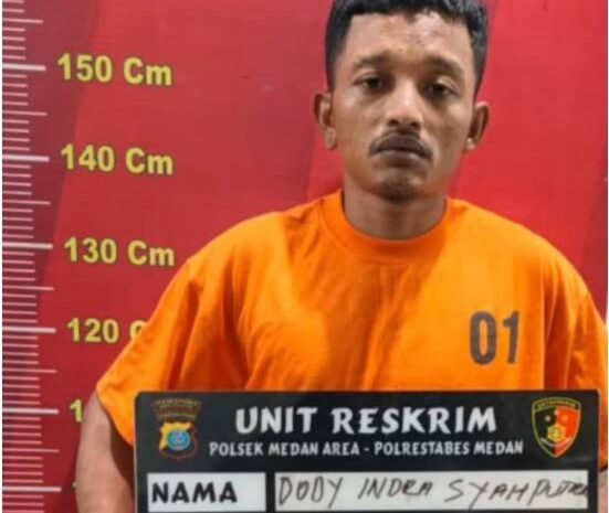  Melawan Petugas, Pelaku Curanmor Ditembak Polsek Medan Area