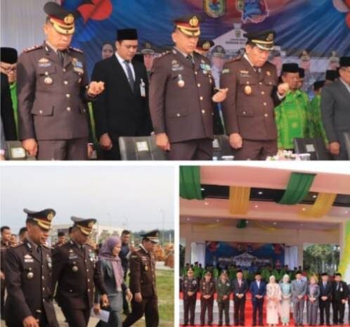  Kapolres Sergai Hadiri Upacara Peringatan Hari Jadi Ke-22 Kabupaten Serdang Bedagai