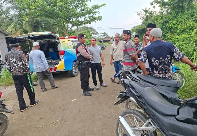  Kanit Samapta Polsek Medang Deras Sambang dan Cooling System Jaga Harkamtibmas di Batubara