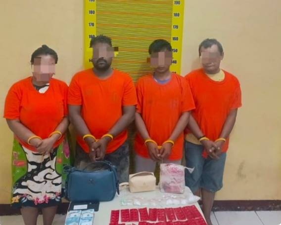  Polda Sumut Ungkap Jaringan Narkoba di Kampung Baru