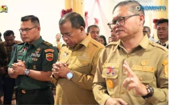  Bupati dan Wakil Bupati Karo Hadiri Perayaan Natal GWI Kristus Raja Sumbul Kabanjahe