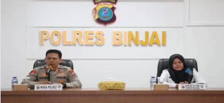  Polres Binjai Laksanakan Verifikasi Irwasda Polda Sumut