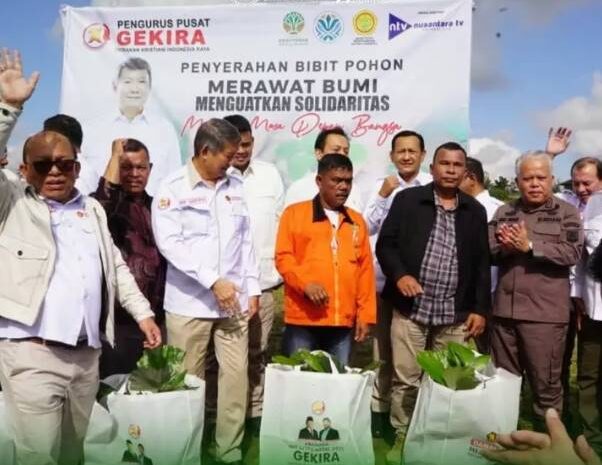  Kajati Sumut Dukung Penuh Kegiatan Gerakan Merawat Bumi, Tanam 1 Juta Pohon