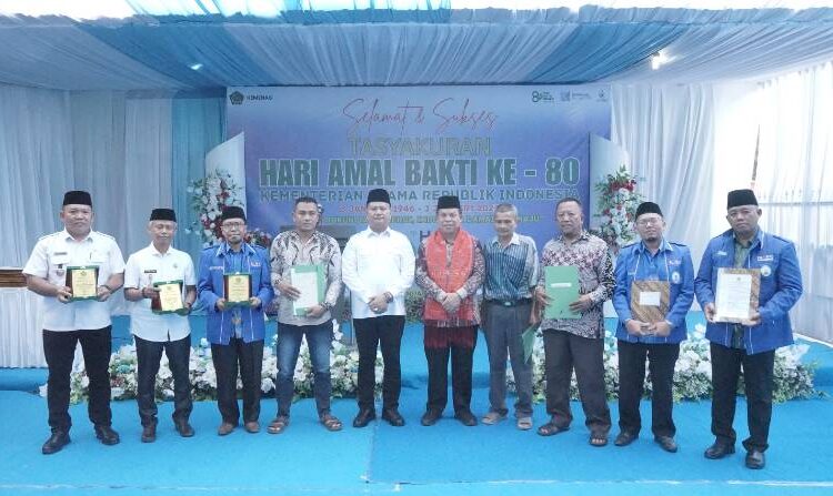  Wakil Bupati Asahan Hadiri Tasyakuran HAB Ke-80 Kementerian Agama RI