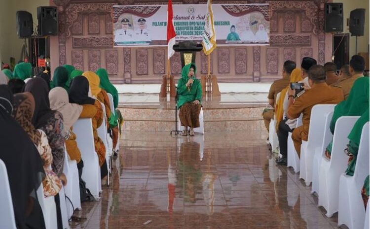  Pemkab Asahan Perkuat Sinergi Organisasi Perempuan Melalui Pelantikan DPD Wanita Pujakesuma 2026–2030