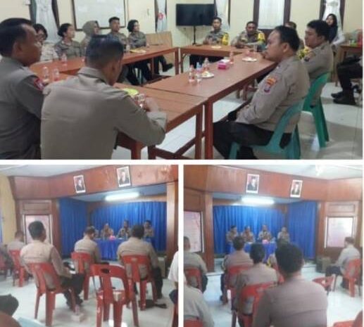  Polres Serdang Bedagai Gelar Pembinaan dan Motivasi Bhabinkamtibmas di Tiga Polsek