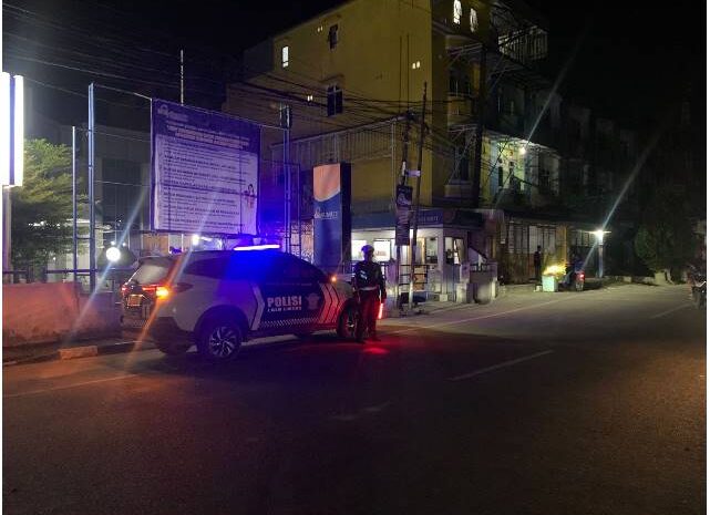  Satlantas Polres Sibolga Gelar Patroli Blue Light, Jaga Kamseltibcar Lantas dan Cegah Gangguan Kamtibmas