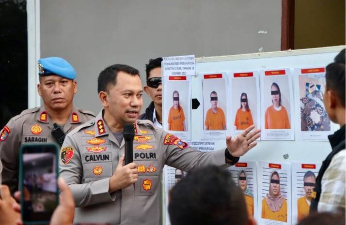  Perdagangan Bayi Terstruktur di Medan, 9 Orang Ditangkap Polrestabes