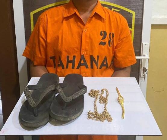  Unit Reskrim Polsek Sibolga Sambas Tangkap Pelaku Curat