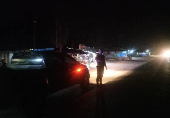  Polres Batubara Gelar Patroli Rutin Antisipasi 3C dan Kejahatan Lainnya