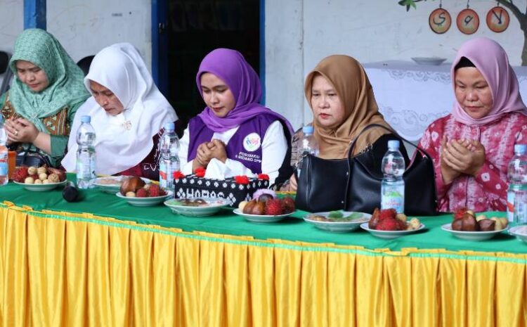  Posyandu Melur Desa Sipaku Area Terima Kunjungan Studi Tiru Persit Chandra Kirana