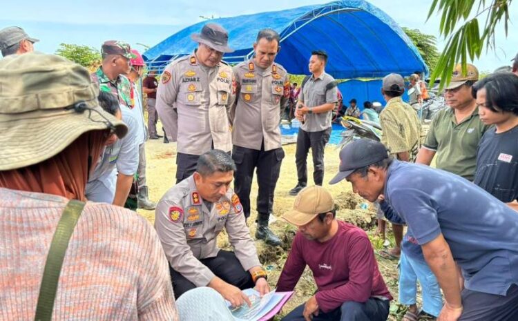  Kapolres Morowali Tinjau Kawasan PT BTIIG Topogaro, Kawal Penyelesaian Persoalan Jalan Tani
