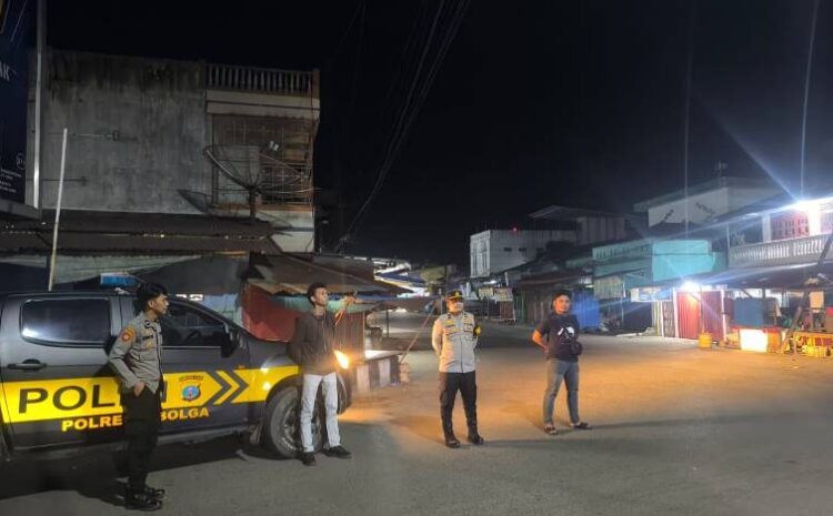  Polres Sibolga Gelar Patroli Dini Hari Antisipasi Tawuran Remaja, Situasi Aman dan Kondusif