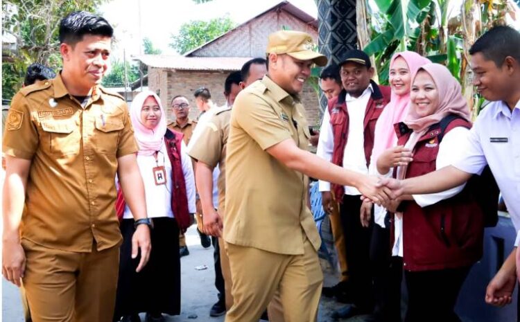  Wabup Sergai Tinjau Program Rumah Sejahtera Terpadu di Desa Mangga Dua