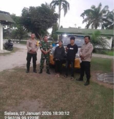  Polsek Bangun Langsung Meluncur: Diduga Dibegal di Jalan, Pelapor Selamat Berlindung di Koramil