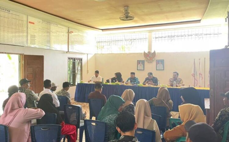  Rapat Musrenbang di Desa Titi Merah, Usulkan Peningkatan Jalan dan Air Bersih