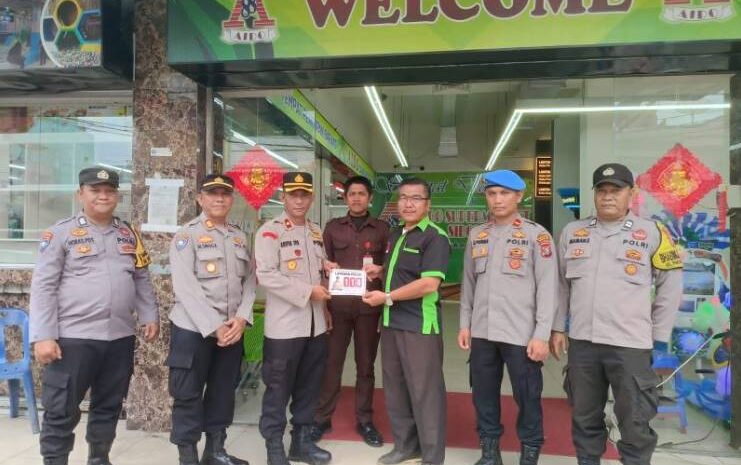  Polres Sibolga Data CCTV Swalayan dan Minimarket, Dukung Penguatan Monitoring Keamanan