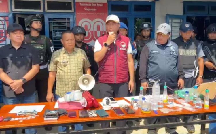  Polda Sumut Gerebek Sarang Narkoba di Percut Sei Tuan, Tujuh Orang Diamankan