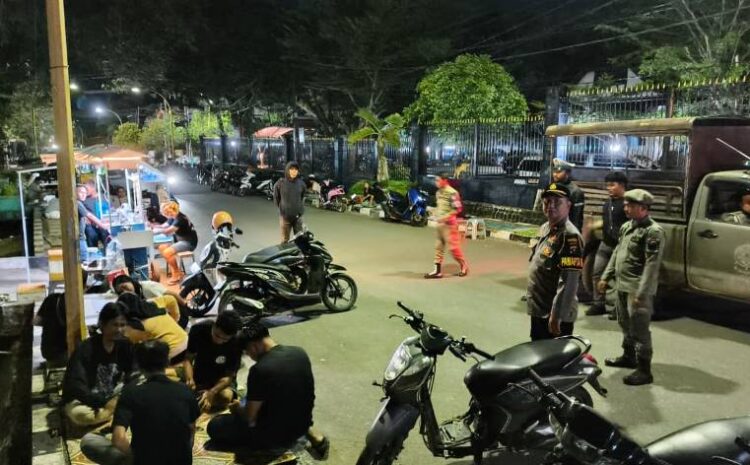  Patroli Gabungan Polres Sibolga Sasar Geng Motor dan Tawuran Remaja