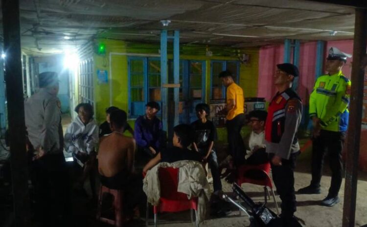  Ciptakan Kota Sibolga Yang Kondusif, Polres Sibolga Patroli Dialogis