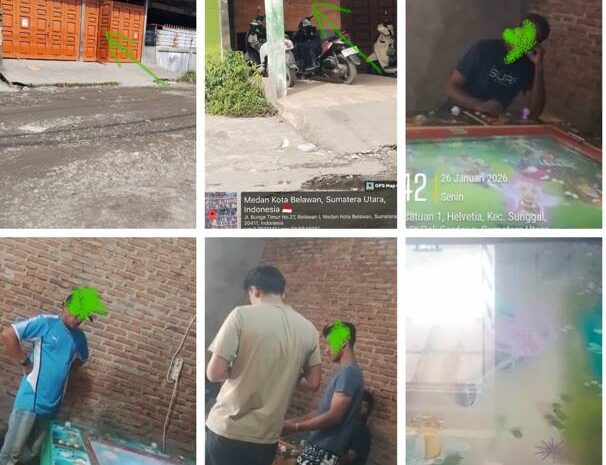  Lemahnya Pengawasan APH, Judi Tembak Ikan Medan Utara Tumbuh Subur